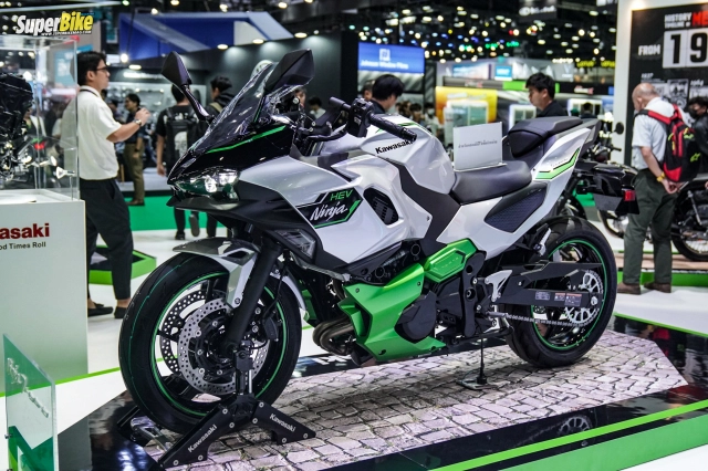 Ninja 7 hev - mẫu sportbike hybrid đầu tiên trên thế giới chính thức trình làng thị trường đông nam