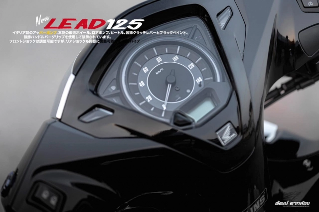Ninja lead độ cặp phuộc độc đáo không thể tìm thấy ở bất cứ chiếc xe nào