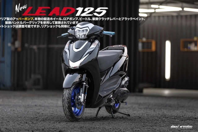 Ninja lead độ cặp phuộc độc đáo không thể tìm thấy ở bất cứ chiếc xe nào