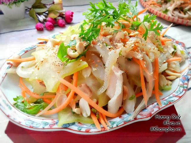 Nộm sứa tai heo giòn sần sật ai ăn cũng phải gật đầu khen ngon