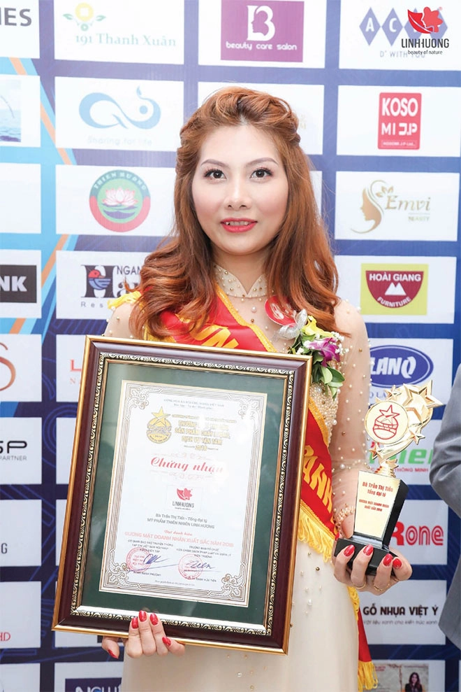 Nữ doanh nhân trẻ đam mê tạo nên kỳ tích với thương hiệu linh hương