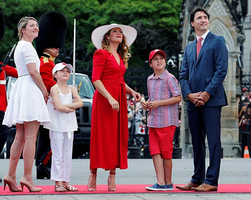 Phong cách quyết không kém chồng của phu nhân thủ tướng canada