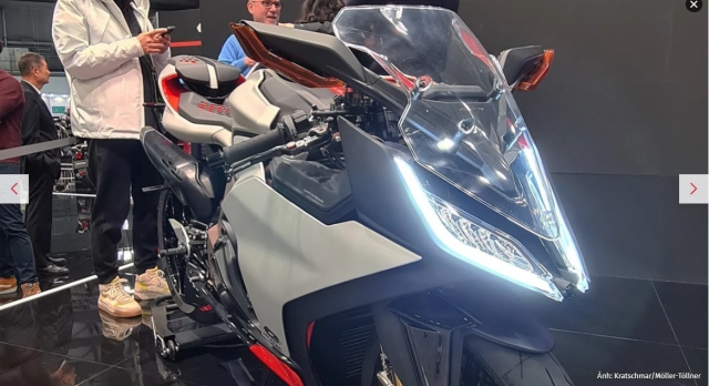 Qjmotor srk 900 rr và srk 1000 rc trình làng - sử dụng công nghệ của mv agusta