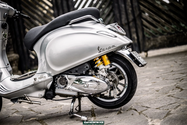 quái thú vespa sprint sở hữu cục máy 183cc vô cùng uy lực đến từ hà nội