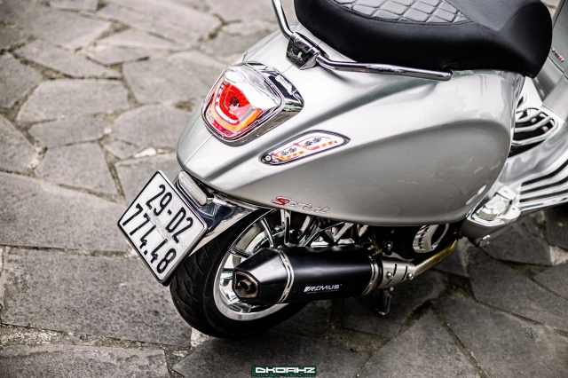 quái thú vespa sprint sở hữu cục máy 183cc vô cùng uy lực đến từ hà nội