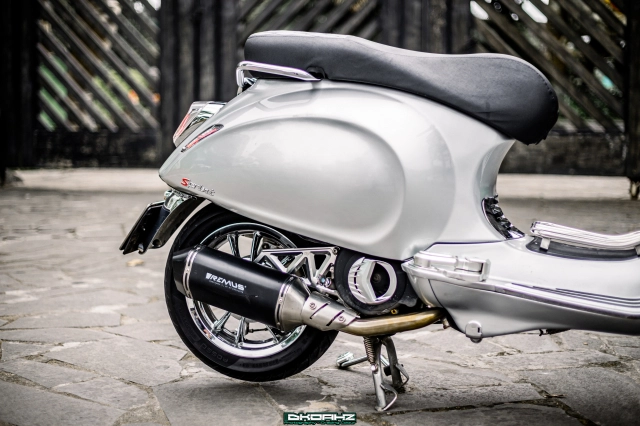 quái thú vespa sprint sở hữu cục máy 183cc vô cùng uy lực đến từ hà nội