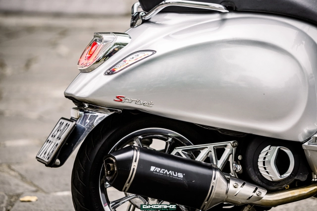 quái thú vespa sprint sở hữu cục máy 183cc vô cùng uy lực đến từ hà nội