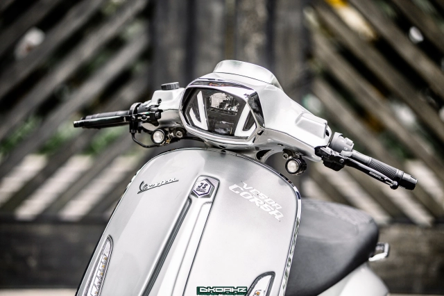 quái thú vespa sprint sở hữu cục máy 183cc vô cùng uy lực đến từ hà nội