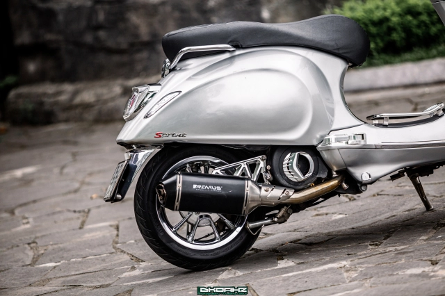 quái thú vespa sprint sở hữu cục máy 183cc vô cùng uy lực đến từ hà nội