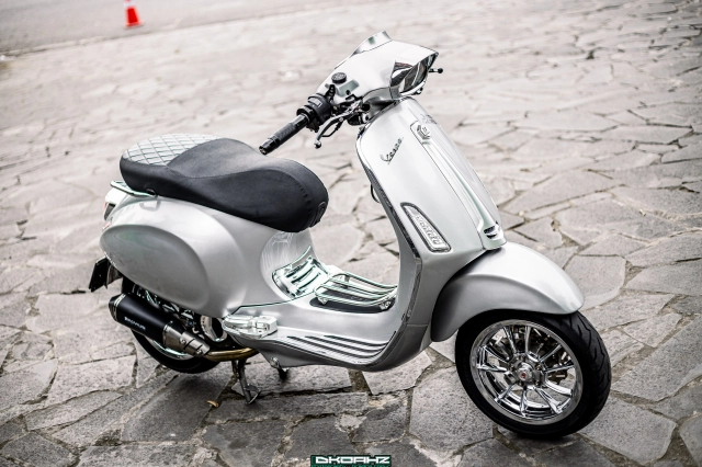 quái thú vespa sprint sở hữu cục máy 183cc vô cùng uy lực đến từ hà nội