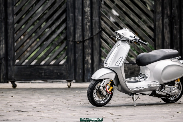 quái thú vespa sprint sở hữu cục máy 183cc vô cùng uy lực đến từ hà nội