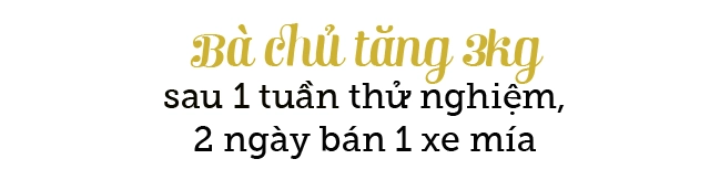 Quán nước mía trân châu đắt đỏ nhất hà nội vẫn nườm nượp khách 2 ngày hết một xe mía