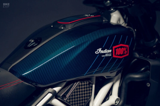 Ra mắt phiên bản giới hạn indian ftr x 100 r carbon