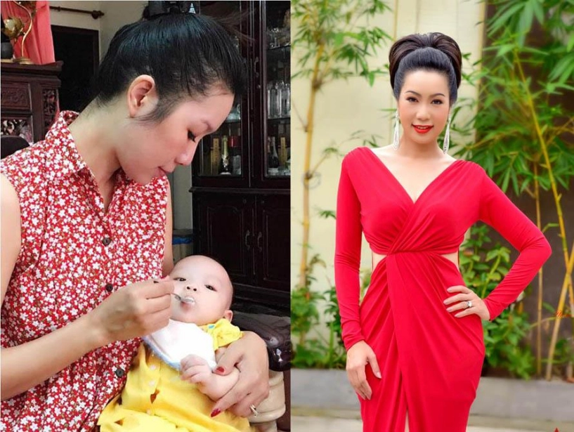 Ra ngoài mặc đẹp không ai bằng ở nhà chăm con mỹ nhân cũng tuềnh toàng như sen cả thôi