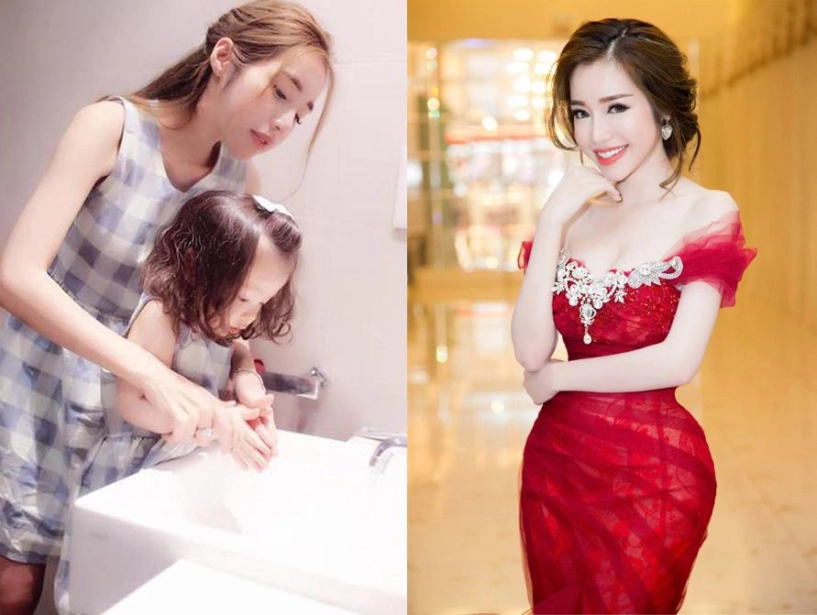 Ra ngoài mặc đẹp không ai bằng ở nhà chăm con mỹ nhân cũng tuềnh toàng như sen cả thôi