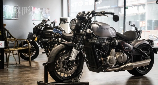 Regnancy rx7 - mẫu bobber mới với lốp sau có kích thước lên đến 240