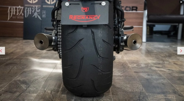 Regnancy rx7 - mẫu bobber mới với lốp sau có kích thước lên đến 240
