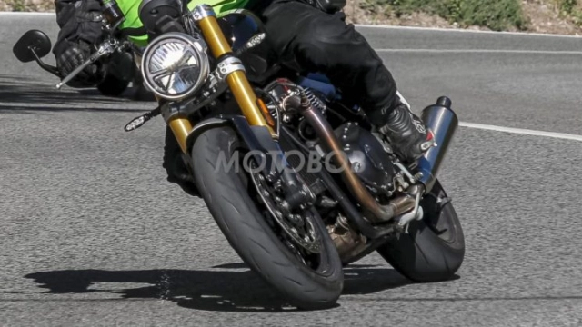 Rộ hình ảnh thử nghiệm của triumph speed twin 2025 chuẩn bị ra mắt sớm