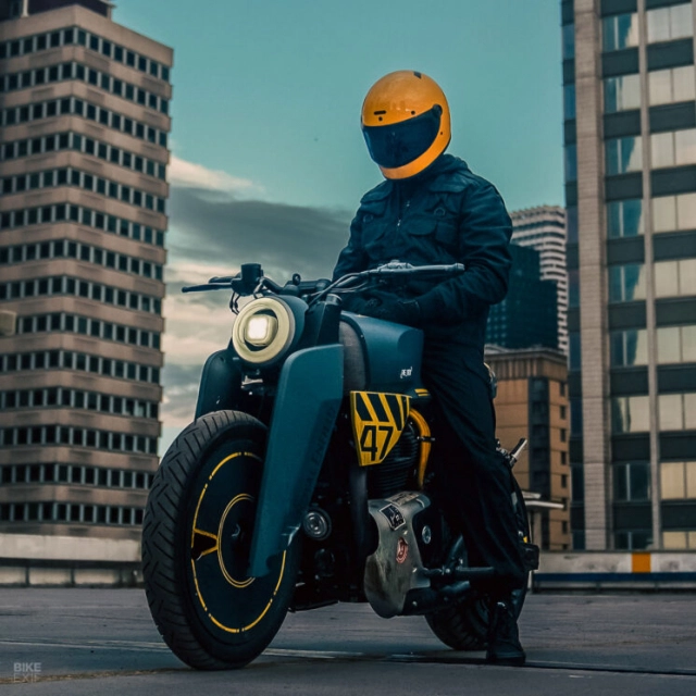 Royal enfield shotgun 650 độ theo ý tưởng bộ phim the kitchen