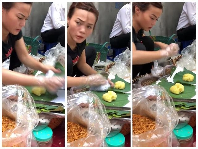 Rưới mỡ rắc hành thái đậu xanh nhanh như chém chuối chị bán xôi bỗng hot nhất hôm nay