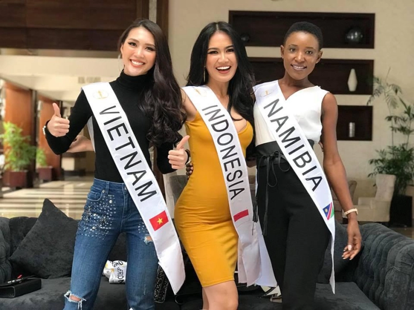 Sau hai ngày đối thủ của tường linh tại miss intercontinental 2017 đã lộ diện