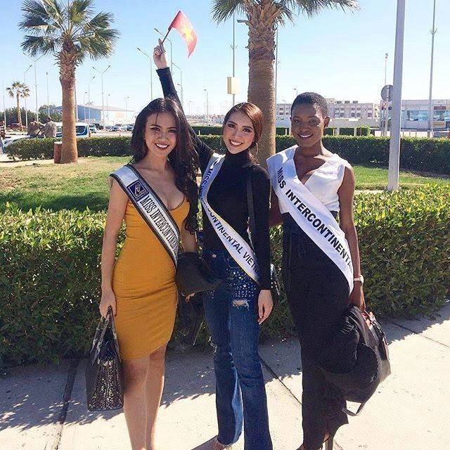 Sau hai ngày đối thủ của tường linh tại miss intercontinental 2017 đã lộ diện