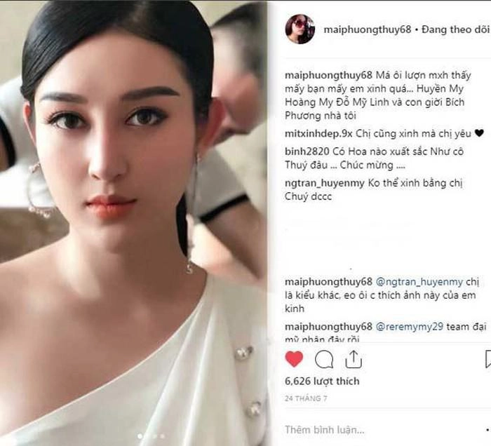 Sau hhen niê tiểu vy và giờ là hương giang góp mặt vào hội mỹ nhân của mai phương thúy