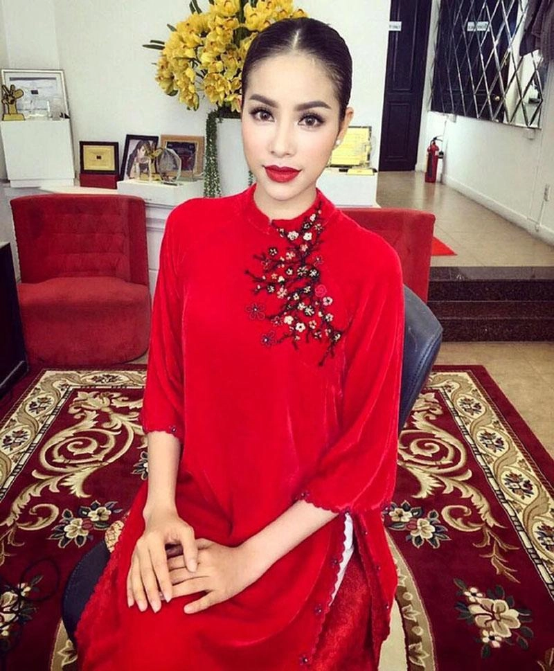Say lòng ngắm tăng thanh hà thu thảo phạm hương đọ sắc với áo dài