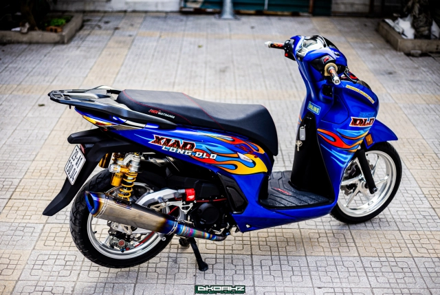 Sh350i độ mang trên mình màu da sắc vóc đình đám nhất trong trường phái quốc dân