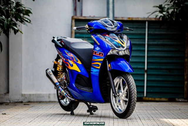 Sh350i độ mang trên mình màu da sắc vóc đình đám nhất trong trường phái quốc dân