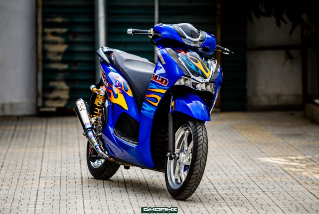 Sh350i độ mang trên mình màu da sắc vóc đình đám nhất trong trường phái quốc dân