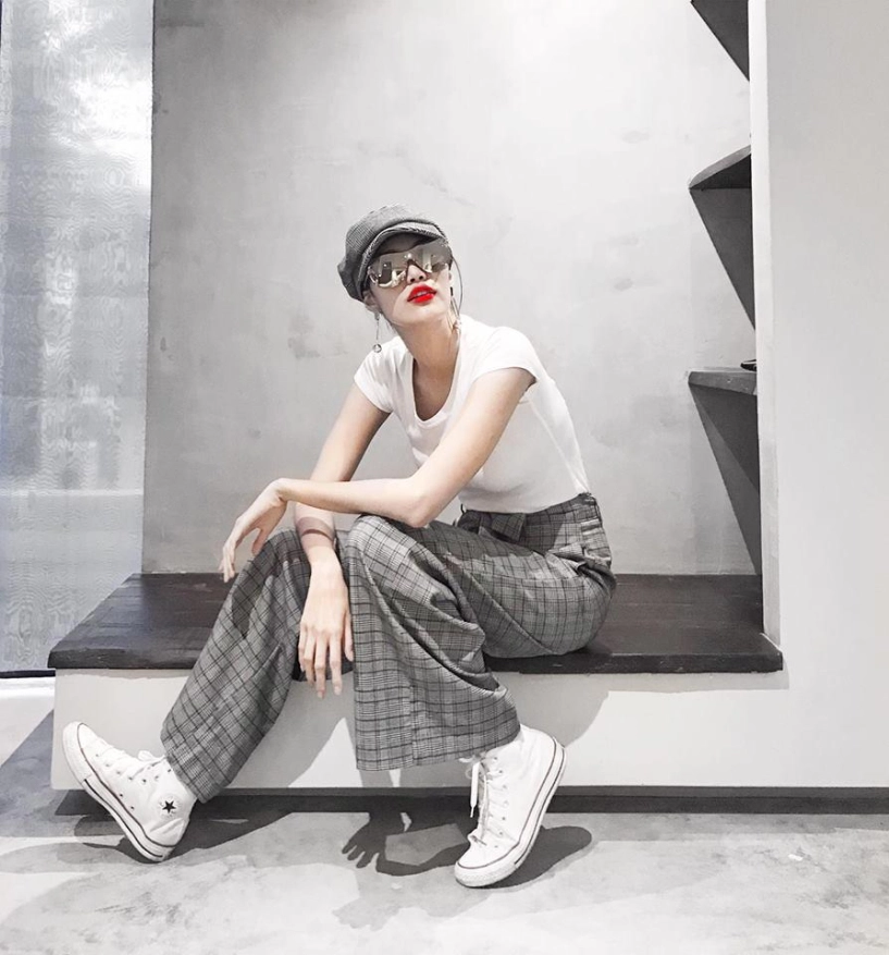 Street style luôn sang chảnh nhưng ít ai nhận ra điều kỳ lạ này của lan khuê