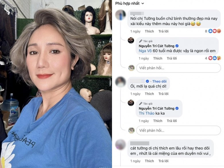 Sự thật về mái tóc bạc trắng cả đầu của cát tường khiến cư dân mạng phải chê già