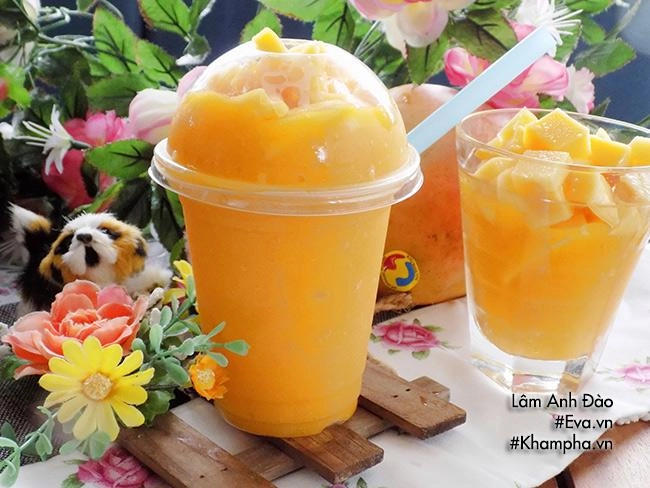 Tận dụng xoài thừa làm sinh tố xoài tươi mát giải ngán sau ngày tết