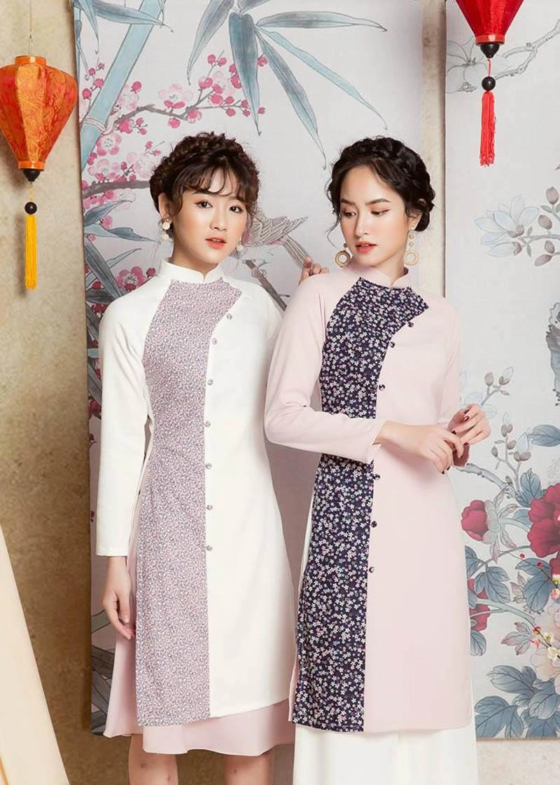 Tết năm ngoái áo dài cách tân bị chê mắm tôm trộn socola nhưng năm nay vẫn cực hot