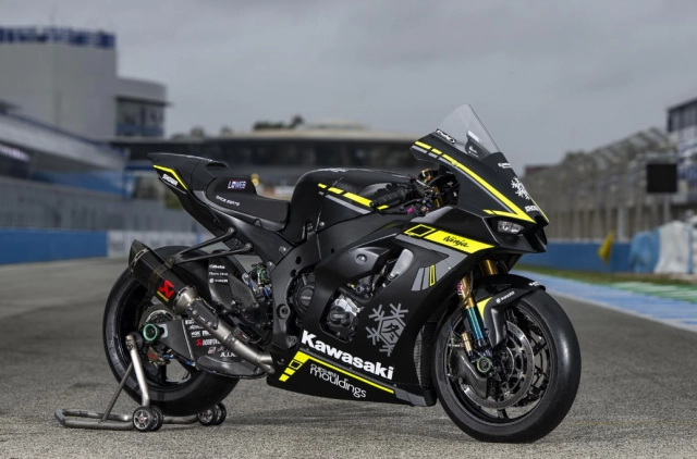 Tham khảo chiếc xe đua kawasaki ninja zx-10rr winter test 2024 cùng tay đua mới thay thế rea