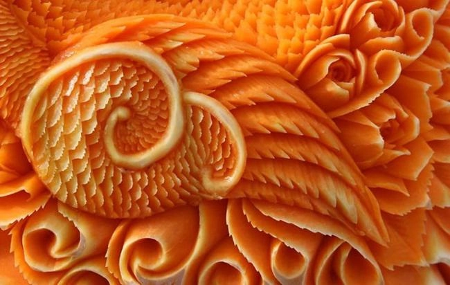 thánh tỉa rau củ tuyệt đẹp khiến chị em cũng phải chào thua
