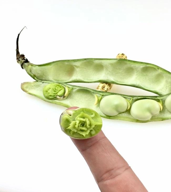 thánh tỉa rau củ tuyệt đẹp khiến chị em cũng phải chào thua
