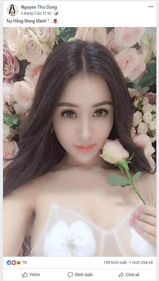 Thư dung lộ bụng mỡ khi ưỡn ẹo tạo dáng gương mặt chàng trai kế bên mới gây chú ý
