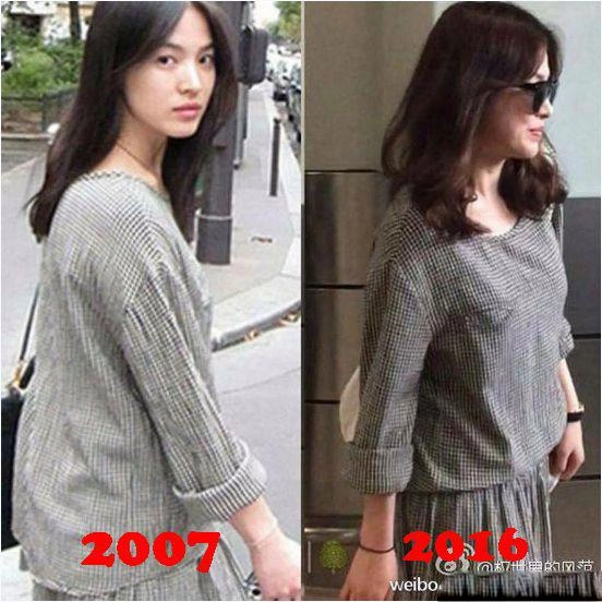 Tiền tiêu không hết tăng thanh hà lan khuê hay song hye kyo vẫn không ngại tái chế váy áo