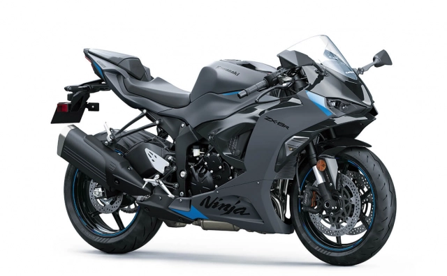 Tôi bị cuốn khi thấy sắc màu mới trên ông hoàng supersport kawasaki zx-6r 2025