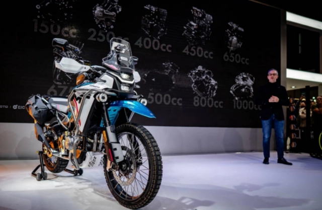 Tổng hợp các mẫu xe cfmoto được trưng bày tại eicma 2023