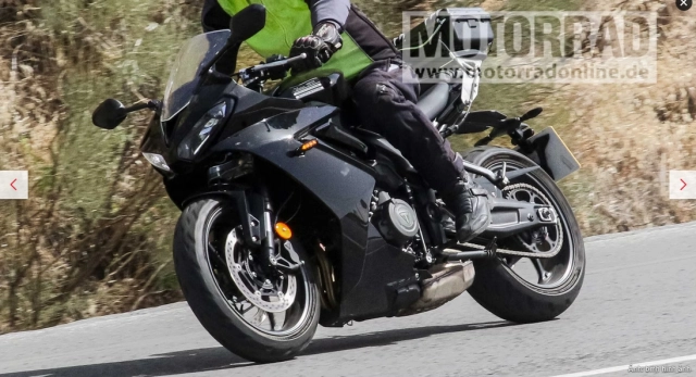 Triumph daytona 660 hoàn toàn mới sẽ được ra mắt vào tháng 012024