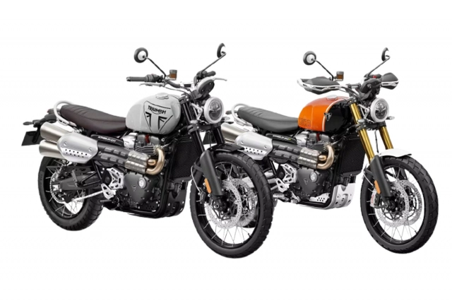 Triumph scrambler 1200 xxe 2024 được cập nhật trong năm mới