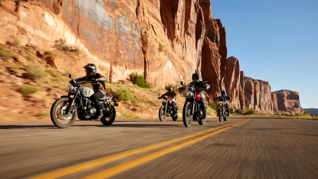 Triumph scrambler 1200 xxe 2024 được cập nhật trong năm mới