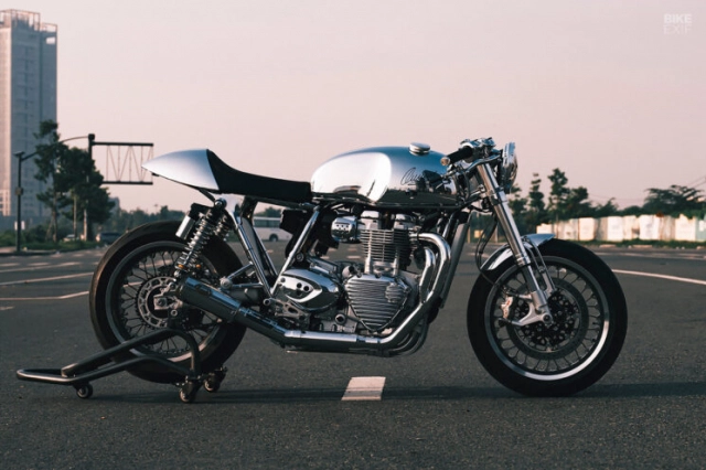 Triumph street tin café racer hào nhoáng đến từ việt nam