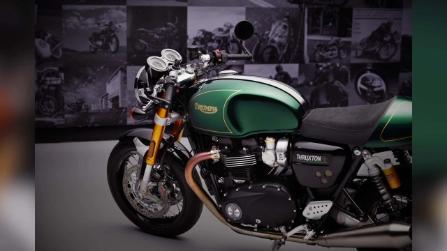 Triumph thruxton 2025 phiên bản cuối cùng ra mắt trước khi dừng sản xuất
