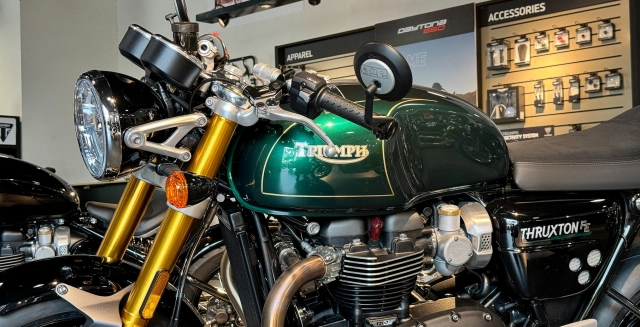 Triumph thruxton fe final edition phiên bản cuối cùng thruxton đã chính thức xuất hiện tại vn
