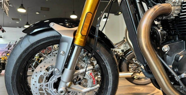 Triumph thruxton fe final edition phiên bản cuối cùng thruxton đã chính thức xuất hiện tại vn