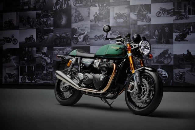 Triumph thruxton fe final edition phiên bản cuối cùng thruxton đã chính thức xuất hiện tại vn